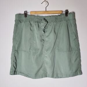 Dakota Blue Light green elastic waist skort Size XL